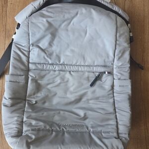 NWT Tommy Hilfiger Puffer Backpack Gray Quilted Lightweight Unisex